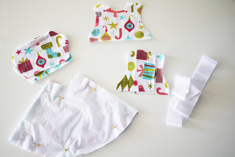 Fun Holiday Doll Dress