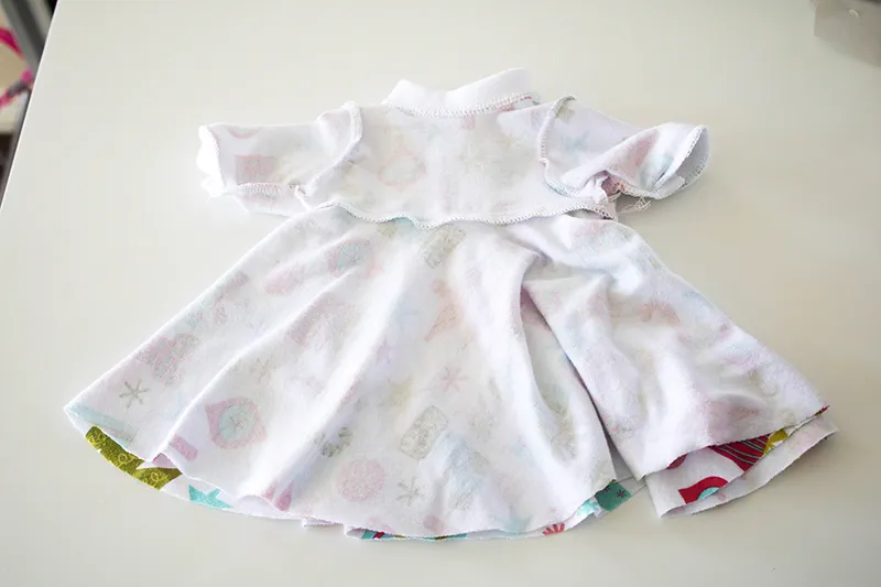 Fun Holiday Doll Dress
