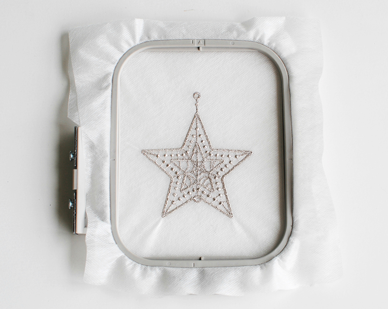 Freestanding Lace Star