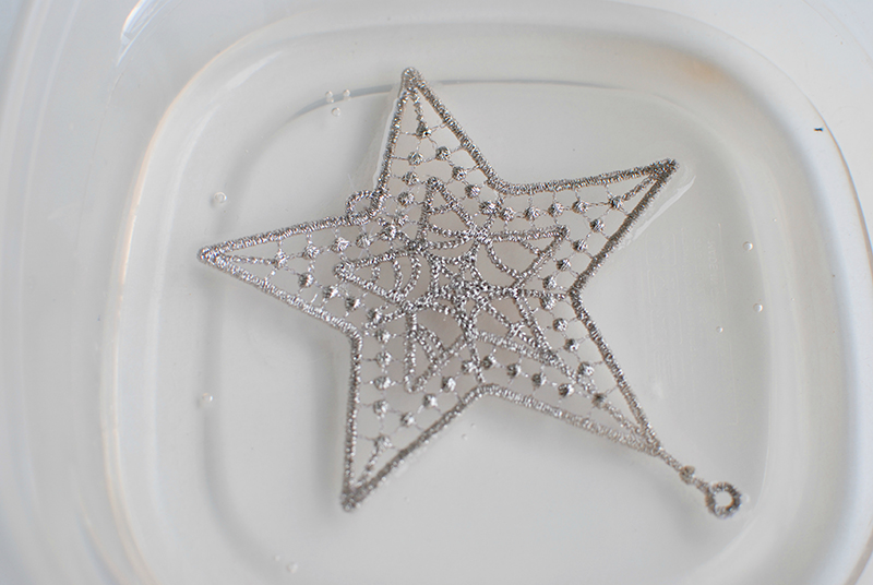 Freestanding Lace Star