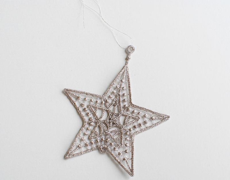 Freestanding Lace Star