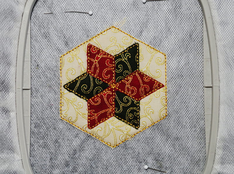 Free Standing Applique Star