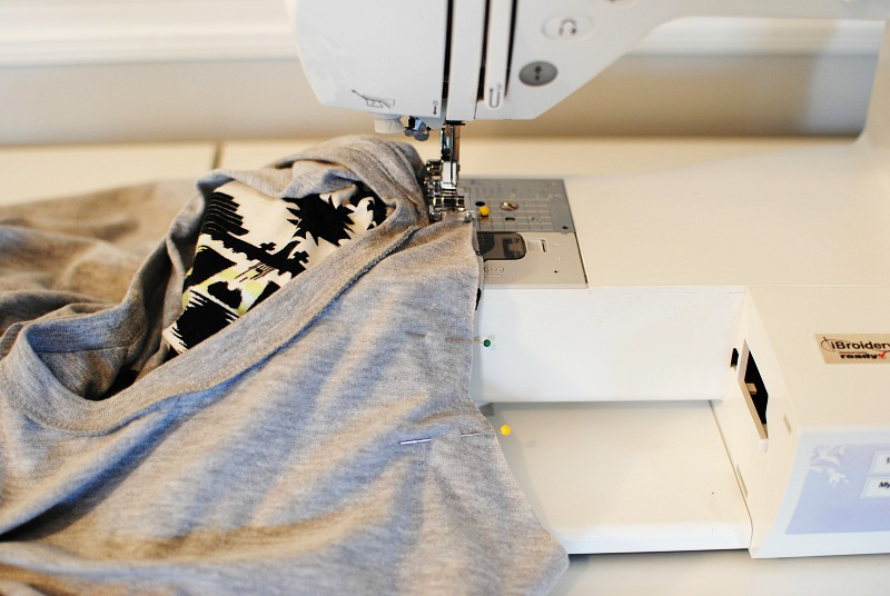 T-shirt to Raglan