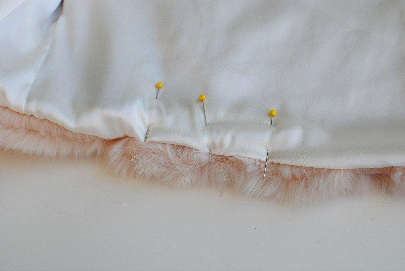 Sewing with Faux Fur Part 2