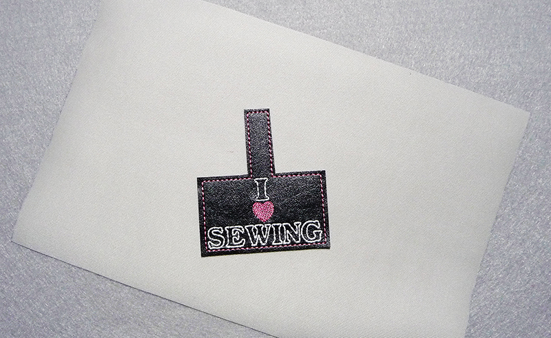 I Love Sewing Key Fob