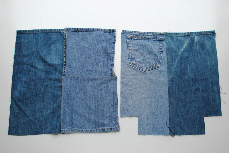Upcycle Jean Tote Bag