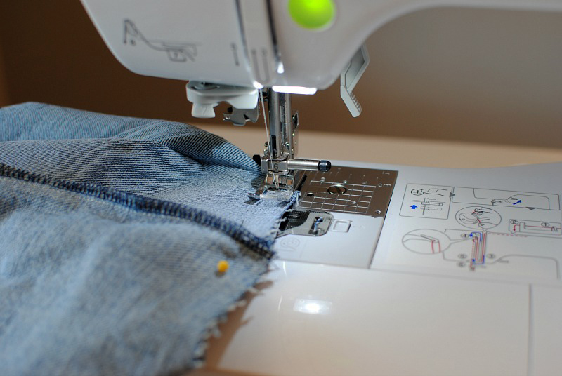 Upcycle Jean Tote Bag