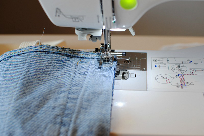 Upcycle Jean Tote Bag