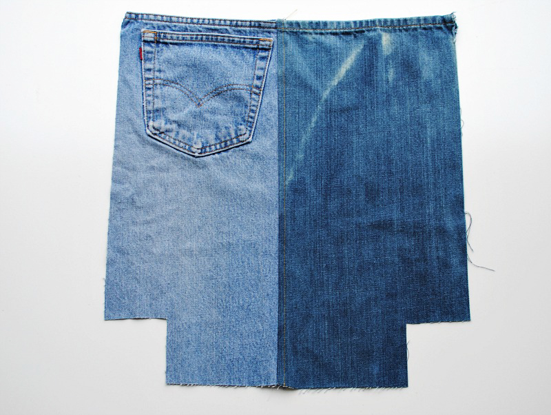 Upcycle Jean Tote Bag