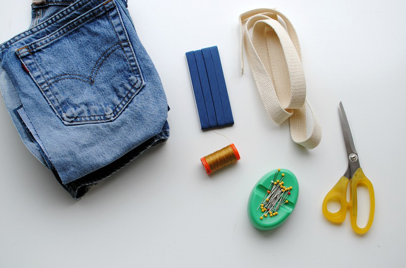 Upcycle Jean Tote Bag