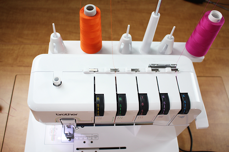 Chainstitch with a Coverstitch