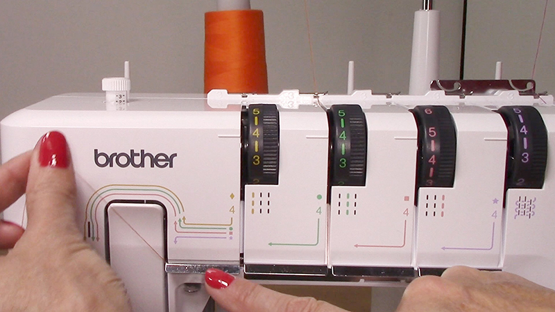 Chainstitch with a Coverstitch