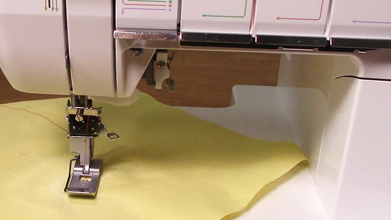 Chainstitch with a Coverstitch