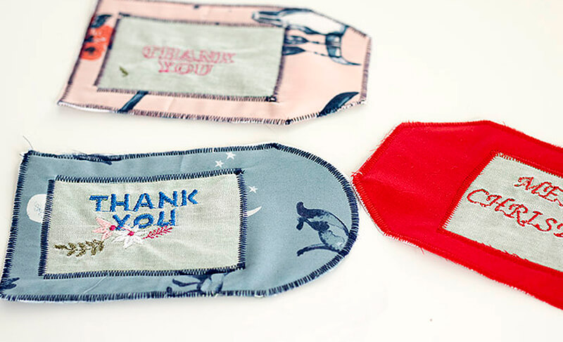 Fabric Gift Tags