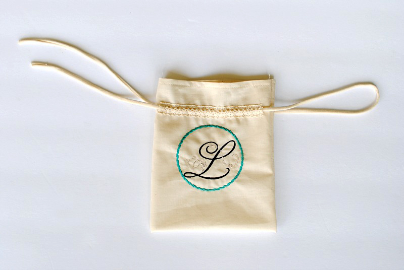 Drawstring Pouch Bath Salts