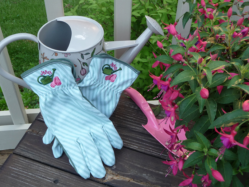 Embroidered Garden Gloves
