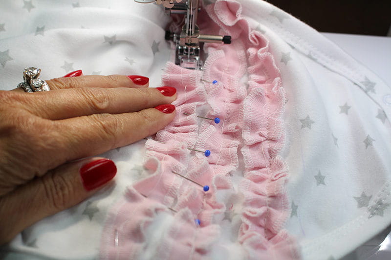 July Baby Ruffles