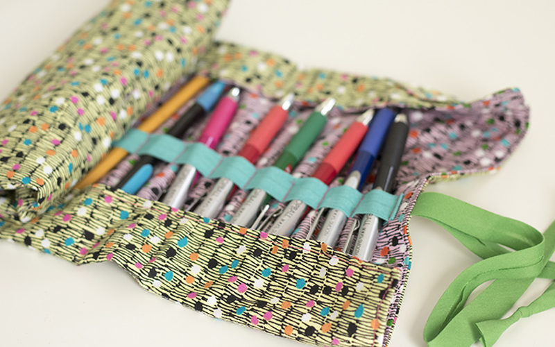 Pencil Roll for Back to School