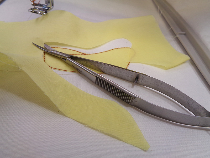 Cutting Fabric 