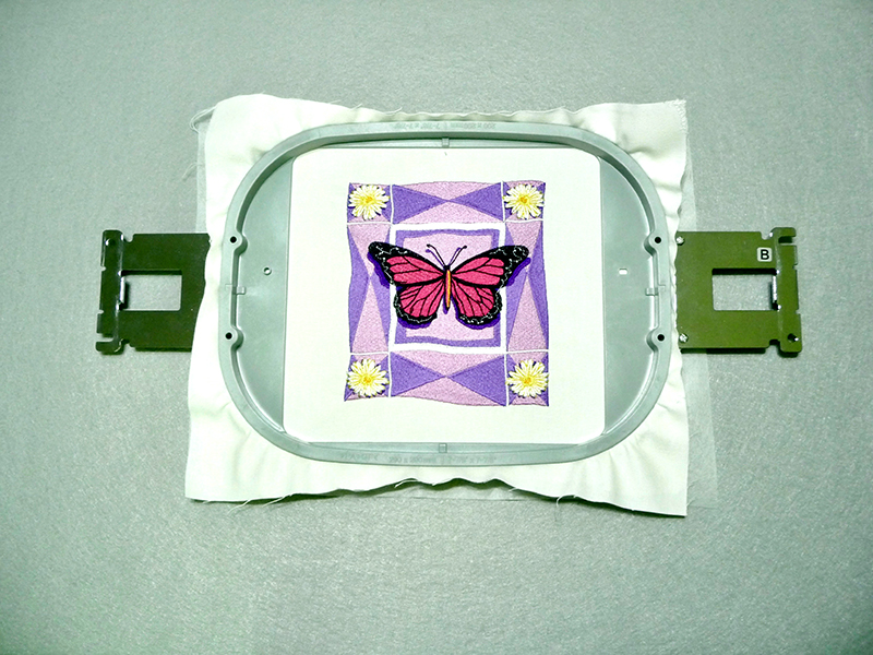 Pocket on Hoop