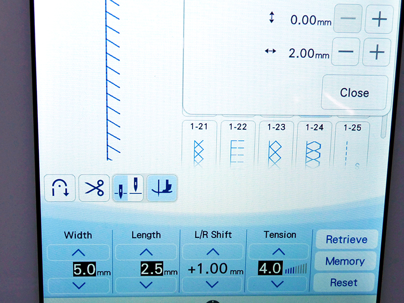 Stitch Setting