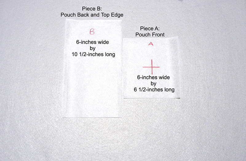 2 pieces of fabric
