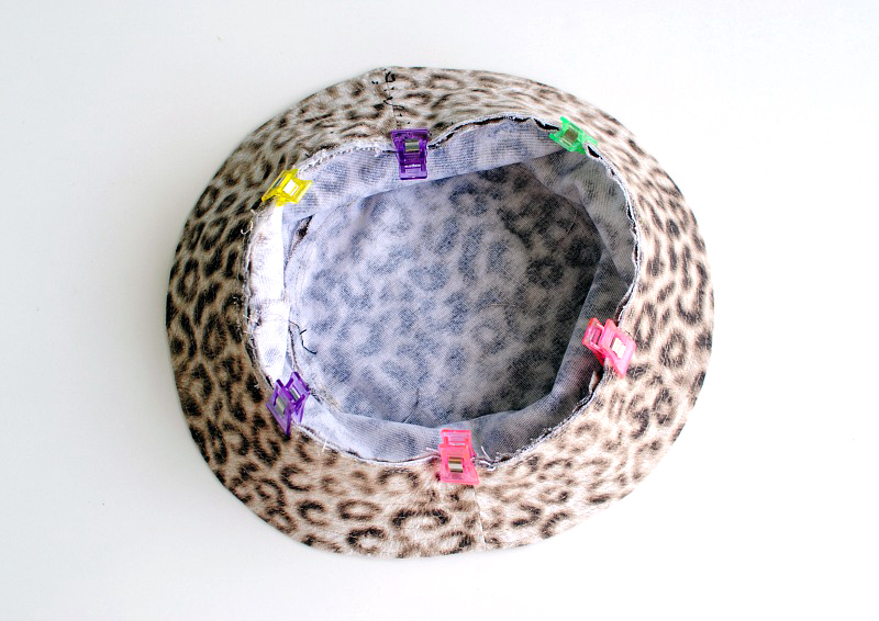 Pin Brim to Crown