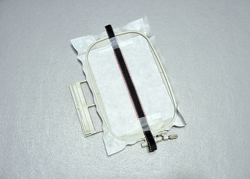 Glue down ribbon