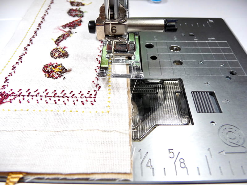 Sew fabric together