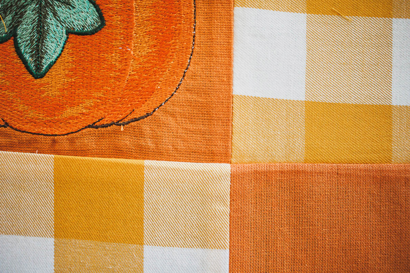 sew the rows together