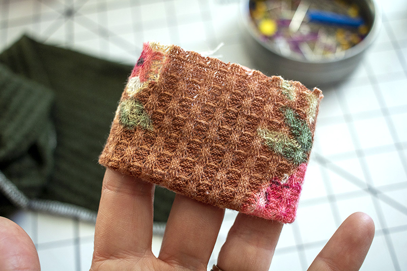 fold cuff in half
