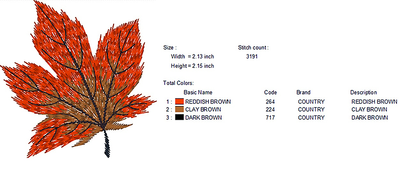 color chart