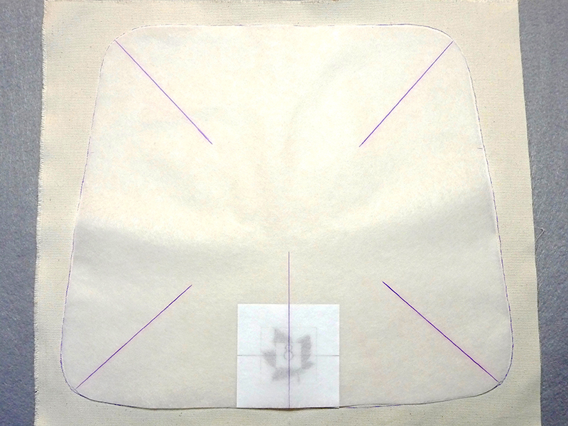 fabric with lines