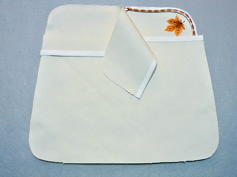 attach bottom to fabric