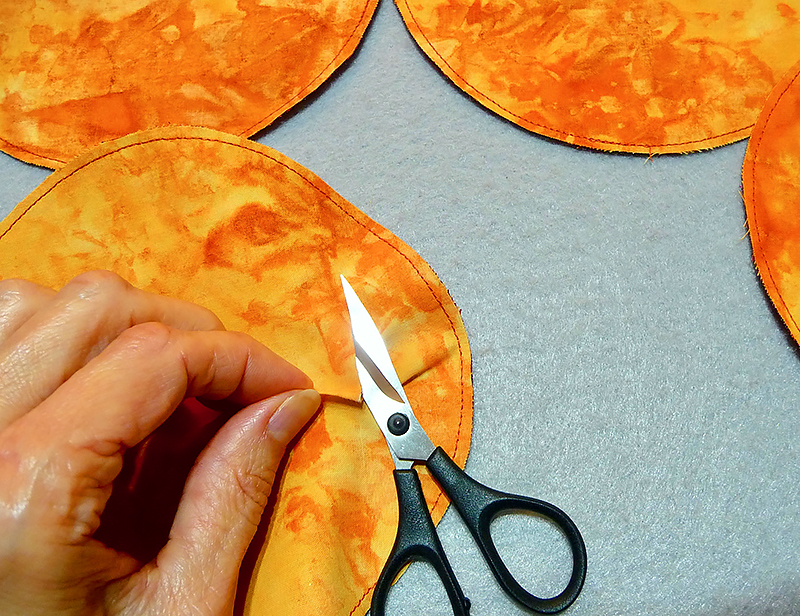 Cut fabric