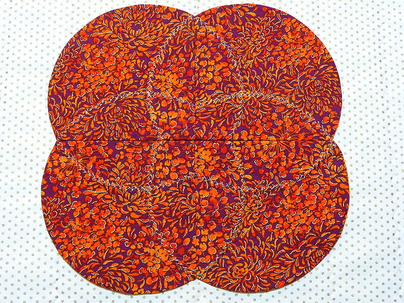 Back of fabric