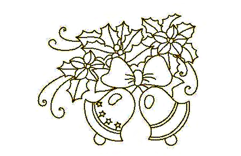 Gold bells design
