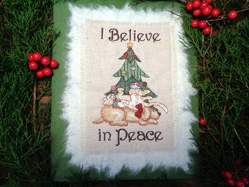 Peace card