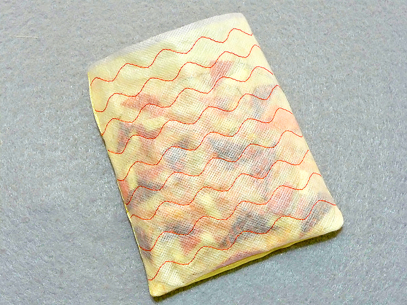 bag right side out