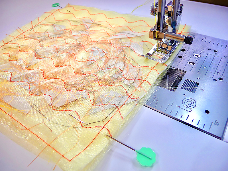 Sew sides and bottom