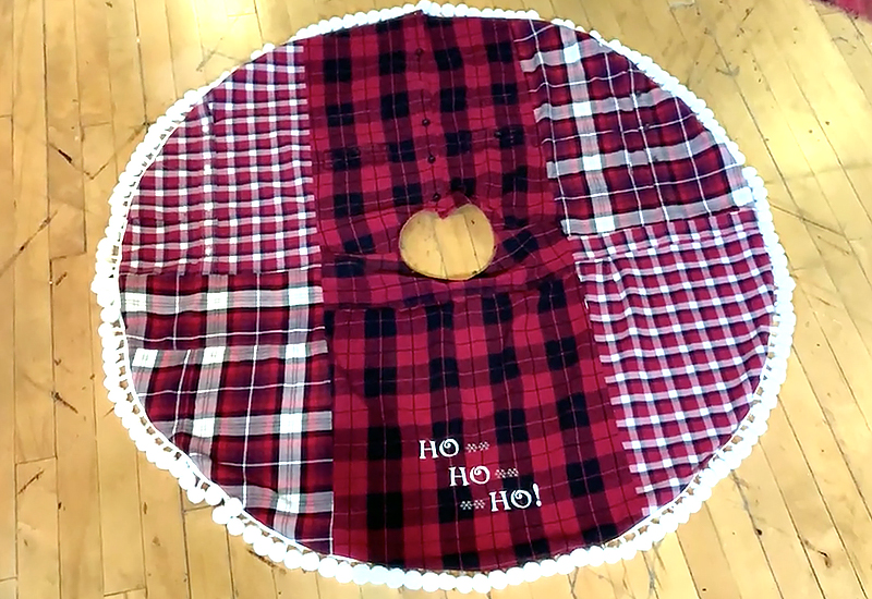 Finished skirt