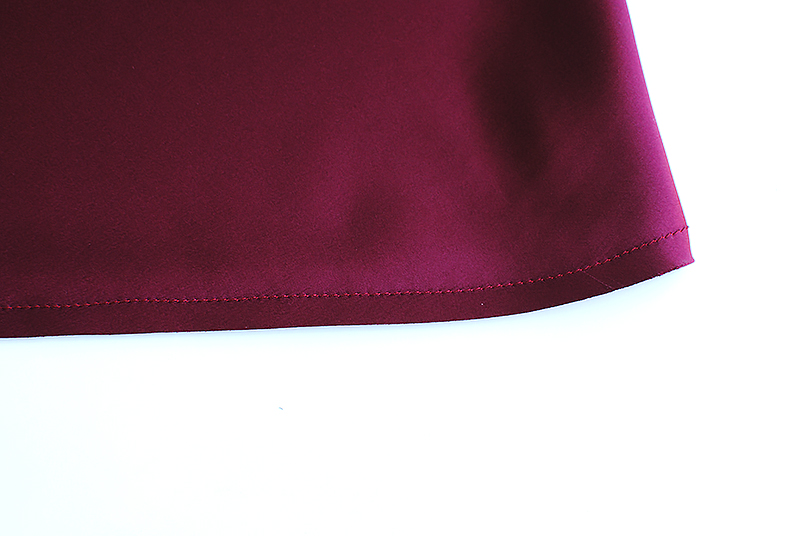 top stitching
