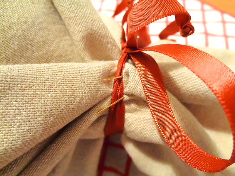 safety pins in fabric