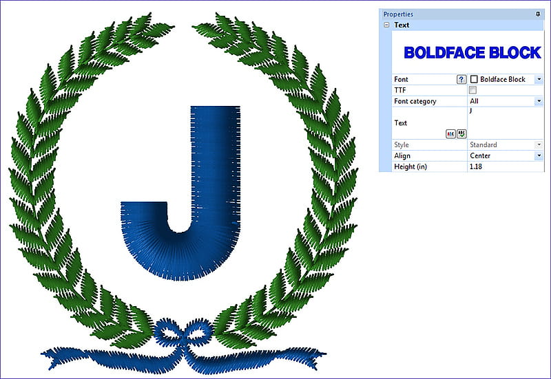 monogram design