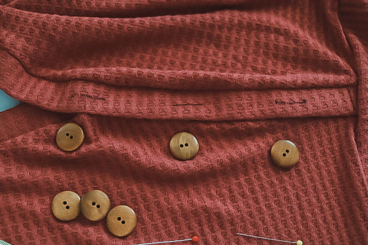 mark button placement