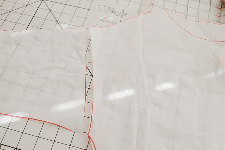 tissue paper cut out