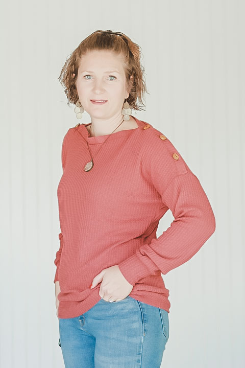 author wearing shirt