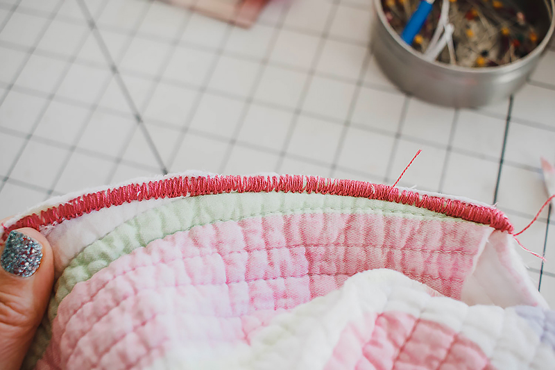 zig-zag stitch
