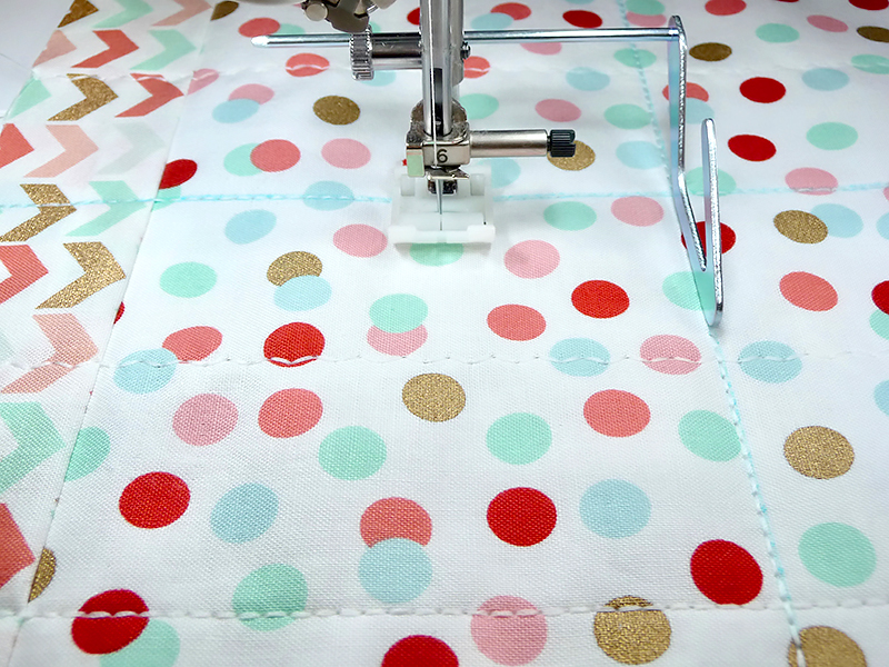 sewing quilt fabric