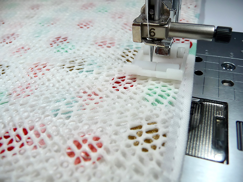 attach gripper fabric